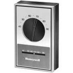 Honeywell T651A3018 MEDIUM DUTY LINE VOLTAGE THERMOSTAT, 44F TO 86F SETTING TEMPERATURE, SPDT, HEATING AND/OR COOLING CONTROL WITH AUTO CHANGEOVER | Midwest Supply Us