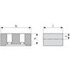 80005 | JAW, SOFT, 40MM CENTERING (81601) | Jergens