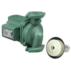 Taco 0011-BF4-J Circulator Pump | Bronze | 1/8 HP | 115V | Single Phase | 1.76A | 3250 RPM | Flanged | 31 GPM | 31ft Max Head | 125 PSI Max Press. | Series 0011 | Midwest Supply Us