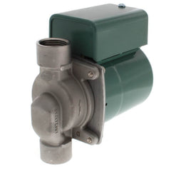 Taco 003-ST4 Circulator Pump | Stainless Steel | 1/40 HP | 115V | Single Phase | 0.45A | 3250 RPM | NPT (3/4") | 7 GPM | 4.5ft Max Head | 125 PSI Max Press. | Series 003 | Midwest Supply Us
