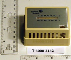 Johnson Controls T-4000-2142 COVER PLAS HRZ 1W & T; JCI LOGO SETPOINT WINDOW F/C THERM | Midwest Supply Us