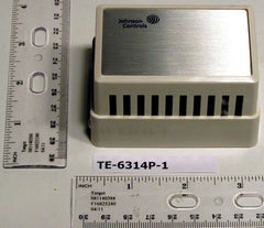 Johnson Controls TE-6314P-1 TEMP SENSOR; 1000 OHM; NI; FOR WALL MTG. | Midwest Supply Us