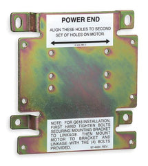 Honeywell 220738A ADAPTER BRACKET FOR MODUTROL IV MOTORS, RAISES MOTOR BY 3/4" TO MATCH S HAFT HEIGHT OF OLDER MODUTROL MOTORS. | Midwest Supply Us
