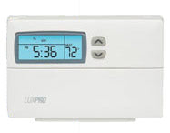 LUXPRO THERMOSTATS PSP511LC 24v Battery Powered Digital Programmable Thermostat 5/2 Day Program 1H-1C With Backlight | Midwest Supply Us