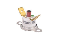Lennox 47K18 Lennox R37520B005, Thermal Rollout Switch, Green ID Color, Actuates at 400 Deg F. +/- 20 F., Manual Reset, 45 Deg Quick Connect Terminals | Midwest Supply Us