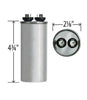 1172120 | 40/5MFD 440v Dual Round Cap | International Comfort Products