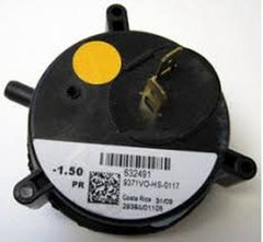 Nordyne 632491R -1.50"WC SPST PRESSURE SWITCH | Midwest Supply Us