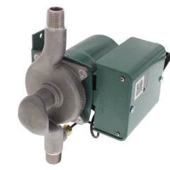 Taco 008-CT Circulator Pump | Stainless Steel | 1/25 HP | 115V | Single Phase | 3250 RPM | NPT (1/2") | Integral Flow Check | Series 008 | Midwest Supply Us