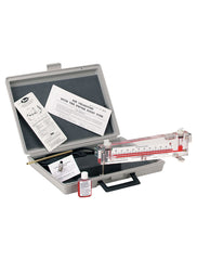 Dwyer Instruments 100.5 Solid plastic portable gage | range .10-0-1.0" w.c. | .01 minor div. | 8-1/4" scale | plastic carrying case. | Midwest Supply Us