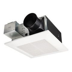 Panasonic FV-0511VF1 Ventilation Fan Whisper Fit DC Built-In Damper 50/80/110 CFM 120 Volt 3-4 Inch Steel | Midwest Supply Us