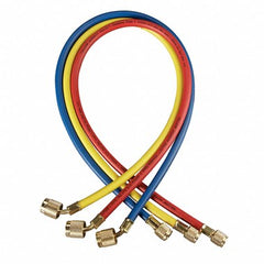Ritchie Gauges 22986 Charging Hose Plus II with Fitting 3 Pack 1/4 x 72 Inch 800 Pounds per Square Inch | Midwest Supply Us