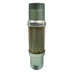 Flex Hose 12X12SSMN Hose Stainless Steel Flex 1/2 x 12 Inch 304 Stainless Steel Schedule 40 MPT | Midwest Supply Us