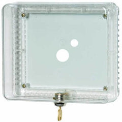 HONEYWELL HOME TG511A1000/U Thermostat Guard Cover Medium Universal Acrylic Clear for T822 T834 T8034 T841 T874/Q674 WR1F46 and Other Thermostats 6-1/16 to 7-1/2 Inch 2-15/16 Inch | Midwest Supply Us