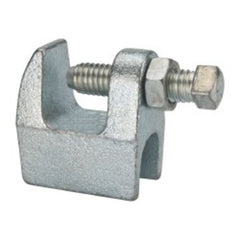 Hangers 62G0038 Beam Clamp Small Mouth 3/8 Inch Electro-Galvanized Import | Midwest Supply Us