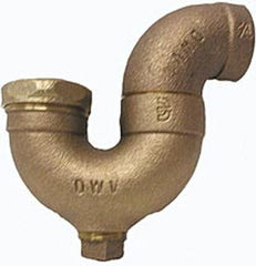 Everflow R1367 RAVEN 1 1/2" C x SJ P-trap W/C-O RAVEN # 112CSJPT/CO | Midwest Supply Us