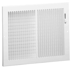 Hart & Cooley 661-6X6W Register 661 Sidewall/Ceiling 2 Way White 6 x 6 Inch Steel | Midwest Supply Us