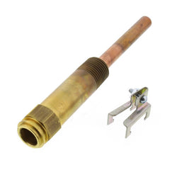 Resideo 121371L WELL ASSEMBLY, COPPER, 1/2 IN. NPT, 3 IN. INSULATION, 3 IN. INSERTION WELL. INCLUDES MOUNTING CLAMP. | Midwest Supply Us