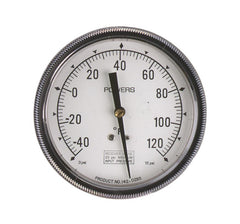 Siemens Building Technology 142-0229 Receiver Gauge, Pneumatic, 0 to 100 degrees Fahrenheit, 3-1/2 Inch | Midwest Supply Us