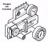 2341-521 | DA REC.CTRLR W/BASE-NO GAUGES | Schneider Electric (Barber Colman)