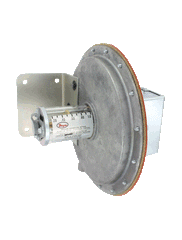 Dwyer Instruments 1638-10 Large diaphragm pressure switch | range 3.0-12" w.c. | approx deadband @ 0.11 min. set point | 0.30 max. set point. | Midwest Supply Us