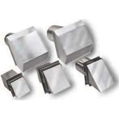 Tjernlund VH1-4 Vent Hood 4 Inch Aluminum for Side Wall Vent Systems | Midwest Supply Us