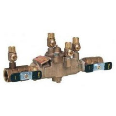 Watts 2-LF009M2-QT-S Backflow Preventer Reduced Pressure Zone Assembly 2 Inch Lead Free Brass Ball Valve with Strainer FNPT | Midwest Supply Us