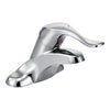 8400 | Lavatory Faucet M-Bition 4 Inch Spread 1 Lever ADA WaterSense Chrome 2.2 Gallons per Minute | Moen