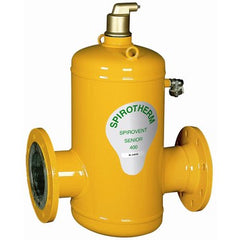 Spirotherm Venting VSR200MT Air Separator 2 Inch Stainless Steel Male Pipe Thread 150PSI 270 Degrees Fahrenheit | Midwest Supply Us