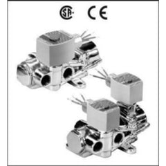 ASCO 8344G027 Solenoid Valve 8344 4-Way Brass 1/2 Inch NPT 120 Alternating Current NBR | Midwest Supply Us