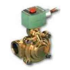 ASCO 8220G025 Solenoid Valve 8220 2-Way Brass 1 Inch NPT Normally Closed 120 Alternating Current PTFE | Midwest Supply Us