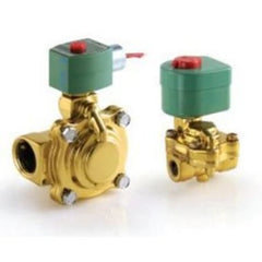 ASCO 8222G049 Solenoid Valve 8222 2-Way Brass 3/4 Inch NPT Normally Closed 120 Alternating Current PTFE | Midwest Supply Us