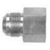 90-2042 | Adapter 90 Brass/Zinc Plated Carbon Steel 1/2 x 3/4 Inch Flare x Female | Dormont