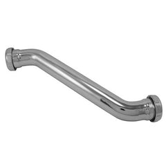 Dearborn Plastic 1046-17BN-1 Double Offset 1 Piece 1-1/4 Inch Polished Chrome 17 Gauge Brass | Midwest Supply Us