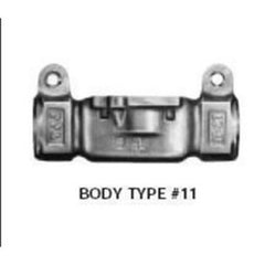 Robertshaw 1710-126 Body 1710 Gas Carrier 1/2" Pipe for 1720 Series Replacement Magnet Heads in TS Automatic Safety Valve Application | Midwest Supply Us