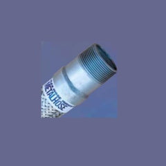 Flex Hose S100-12 Hose Stainless Steel Flex 1 x 12 Inch Carbon Steel Schedule 80 MPT | Midwest Supply Us