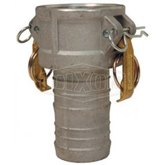 Dixon G300-C-AL Coupler Global C with Brass Handles Aluminum 3" FemalexHose Shank | Midwest Supply Us