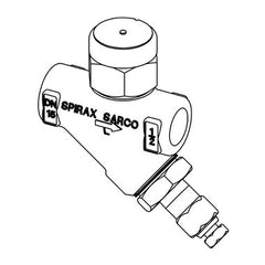 Spirax-Sarco 681083 Disc 1/2 and 3/4 and 1 Inch for TD42L | Midwest Supply Us