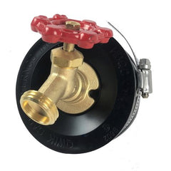 Fernco HBC-4 End Cap Qwik Flex with Hose Bibb 4 Inch | Midwest Supply Us