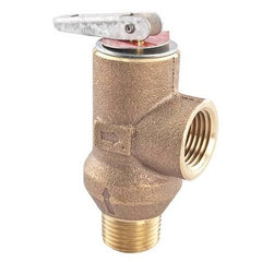 Watts LF53L-125-12 Relief Valve Poppet/Pressure 1/2 Inch MNPT x FNPT Bronze 125PSI | Midwest Supply Us
