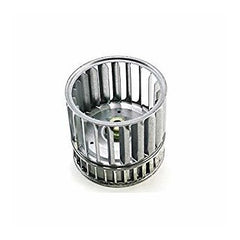 Reznor RZ043425 Blower Wheel 3.81 Inch Diameter Counterclockwise 0.313 Inch Steel 28/22 Blades | Midwest Supply Us