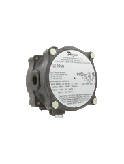 Dwyer Instruments 1950-10-2F Differential pressure switch | range 3-11" w.c. | approx. deadband @ min. set point 0.40 | approx. deadband @ max. set point 0.50. | Midwest Supply Us