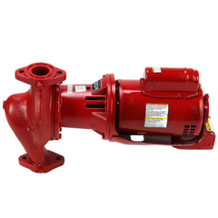 Xylem-Bell & Gossett 1EF022LF 1/2 HP e608S Series e-60 Bronze Fitted 1-1/2" x 5-1/4" In-Line Pump (1 PH, 115/208-230V) | Midwest Supply Us