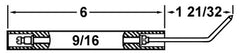 Crown Engineering 27342-02 SHELL HEAD ELECTRODE | Midwest Supply Us