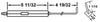 26938 | PYRONICS ELECTRODE 2836C | Crown Engineering