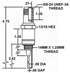 Crown Engineering SI-141 AUBURN IGNITER | Midwest Supply Us