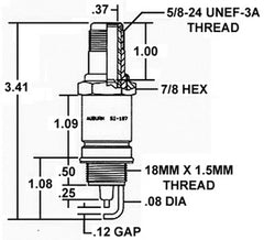 Crown Engineering SI-187 AUBURN IGNITER | Midwest Supply Us