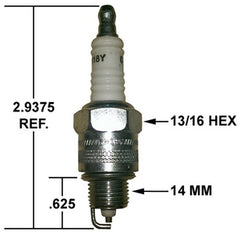 Crown Engineering RH-18-Y CHAMPION SPARK PLUG | Midwest Supply Us