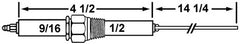 Crown Engineering 21560 FULTON ELECTRODE | Midwest Supply Us
