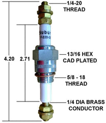 Crown Engineering F-220-1B AUBURN FEED-THROUGH ELECT. | Midwest Supply Us