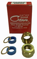 Crown Engineering 70322 PACKING NUT REPL. KIT 5/8 DIA GLASS | Midwest Supply Us